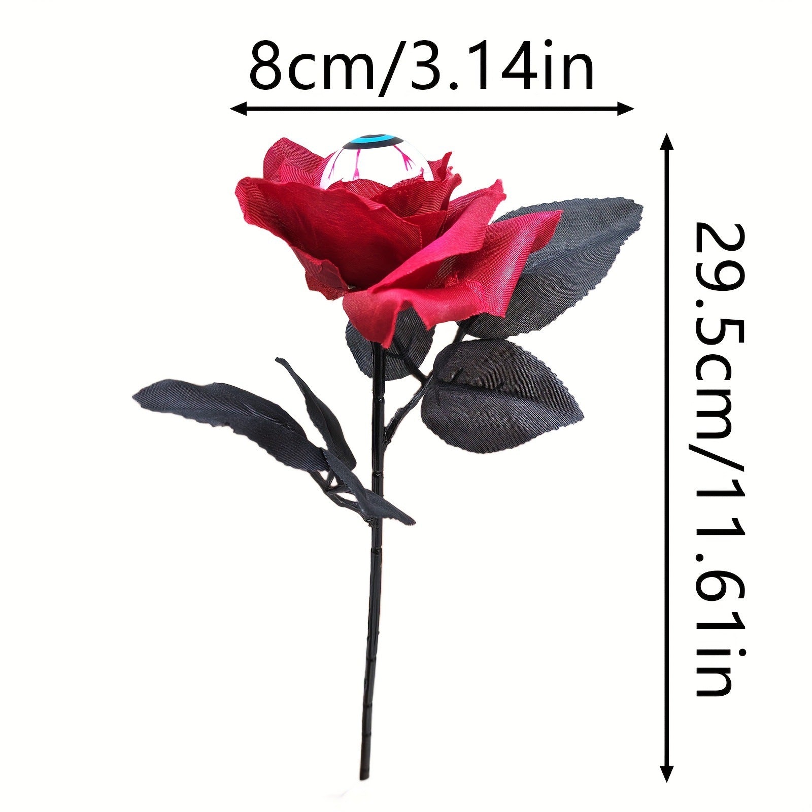 Wholesale  3pcs artificial rose decoration
